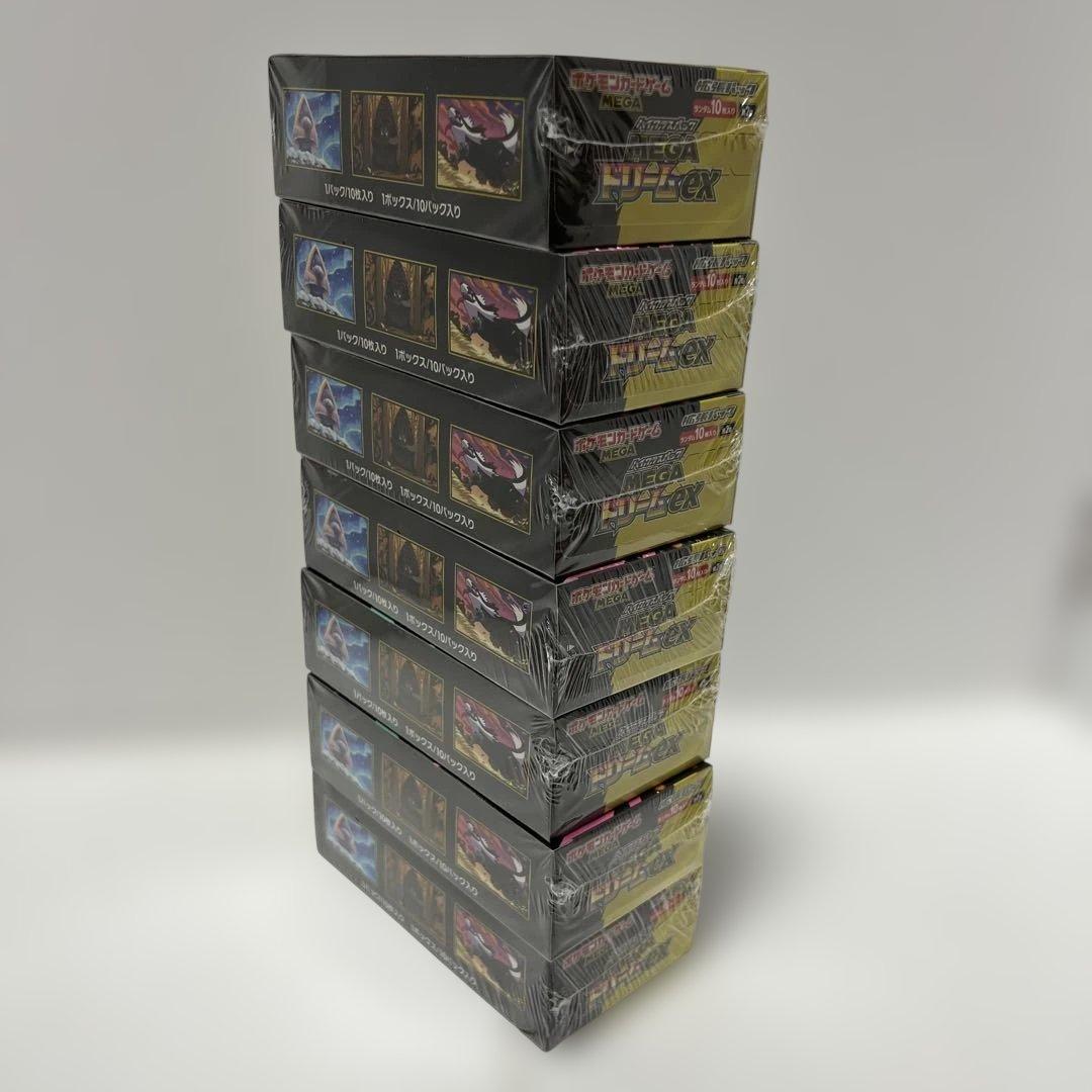 ポケモンカード　MEGAドリームex 7BOX シュリンク付　未開封