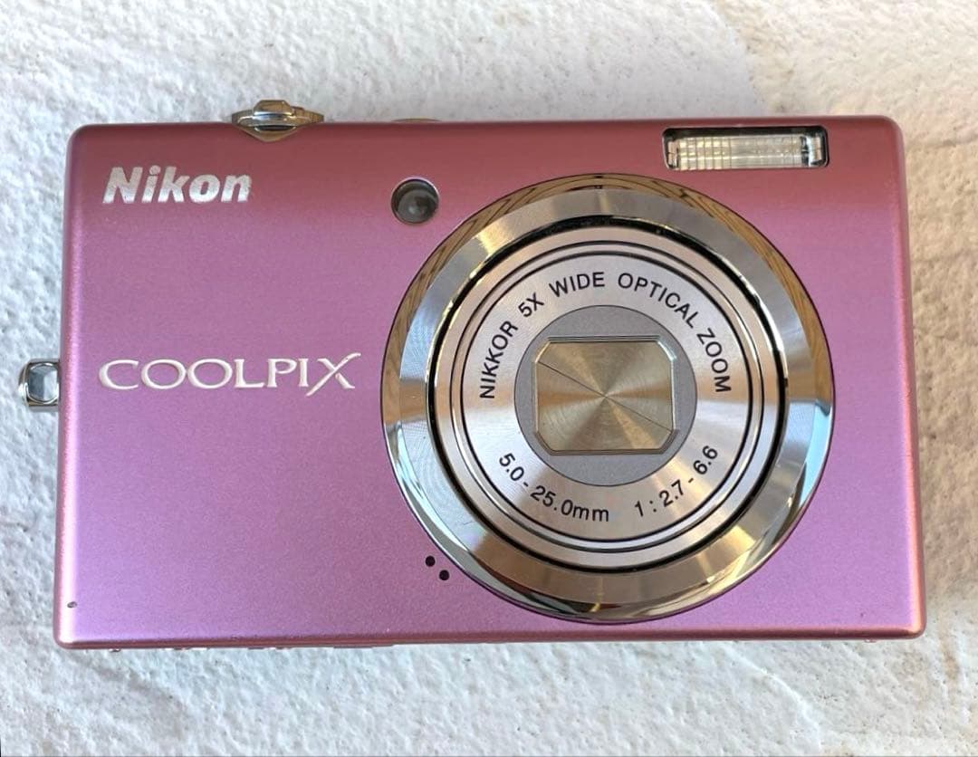 実写美⭕️良品【動作確認済】Nikon COOLPIX S570 ピンク