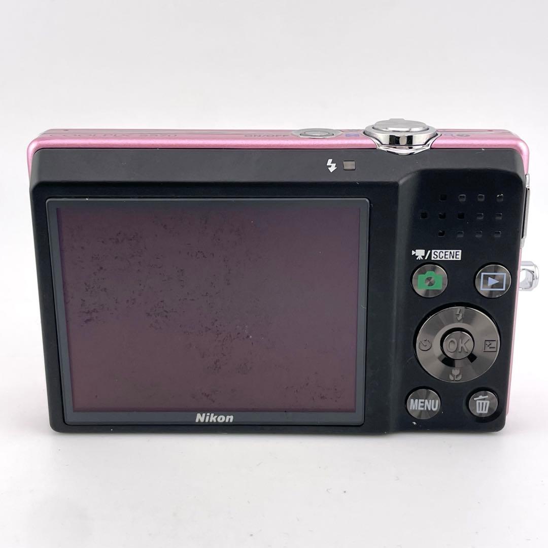 実写美⭕️良品【動作確認済】Nikon COOLPIX S570 ピンク