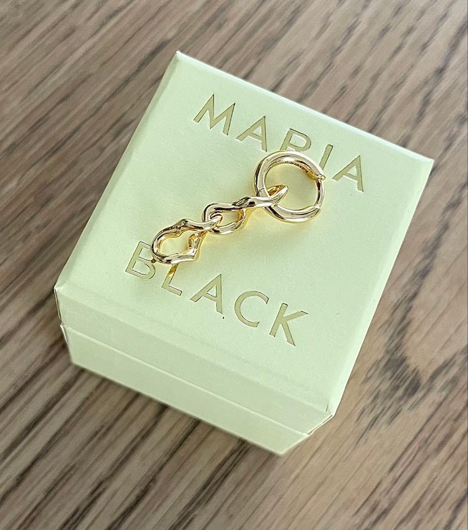 MARIA BLACK ゴールド ハートピアス 片耳用