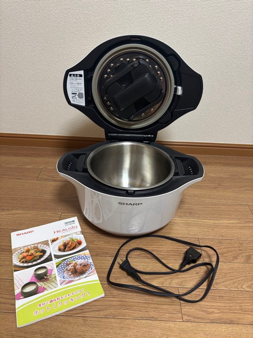 SHARP HEALSIO ホットクック ホワイト　2.4リットル
