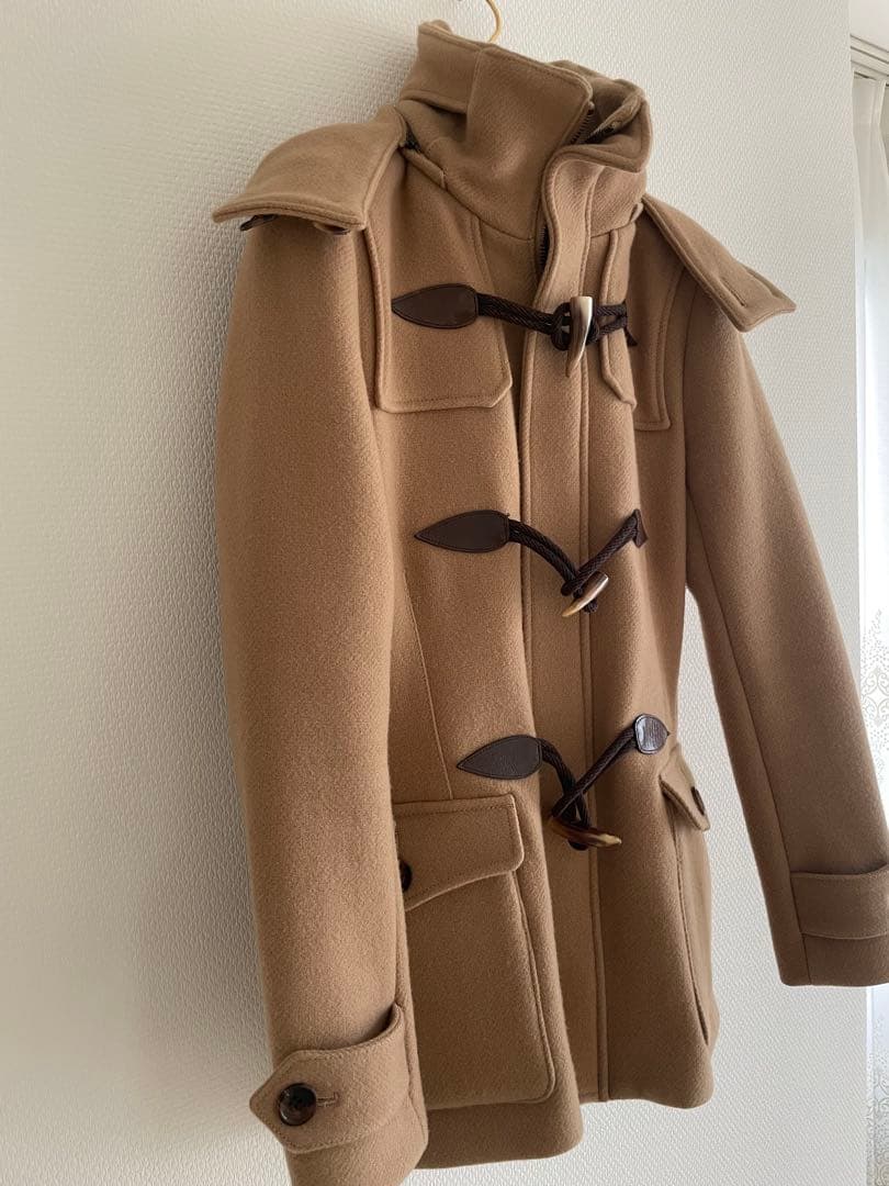 ✨AKM✨LEONに掲載キャメルダッフルコート定価136,500円サイズM