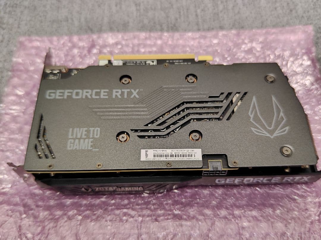 ZOTAC GeForce RTX 3060 12GB版 グラフィックボード