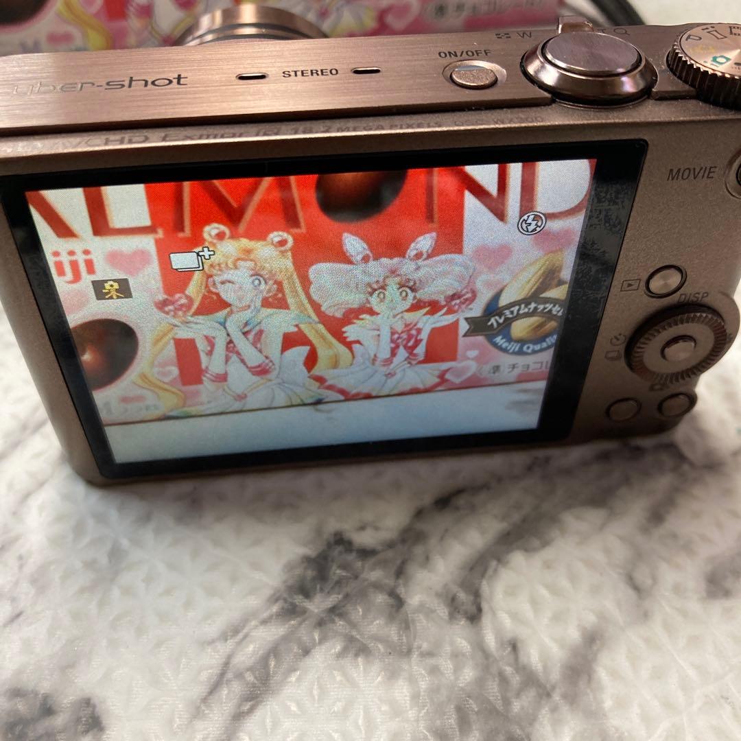 動作品◎ SONY DSC-WX300 ブラウン デジカメ サイバーショット