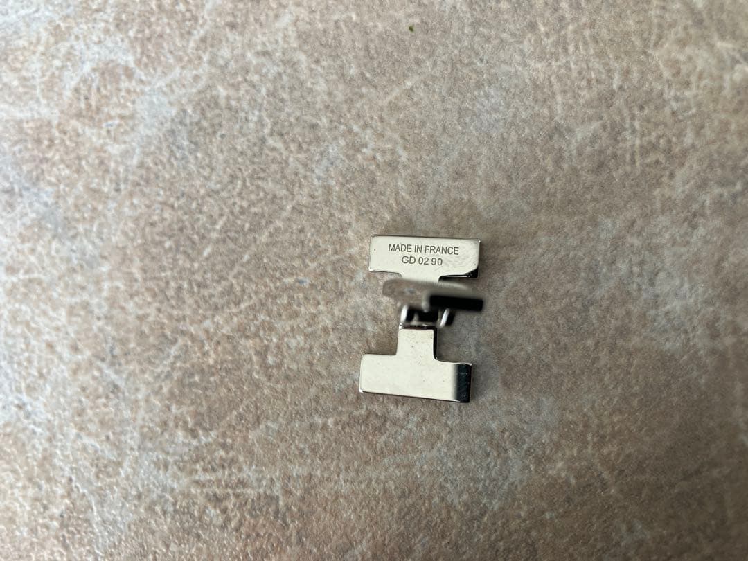 エルメス カフリンクス Hロゴ 極美品 フルセット 箱袋付