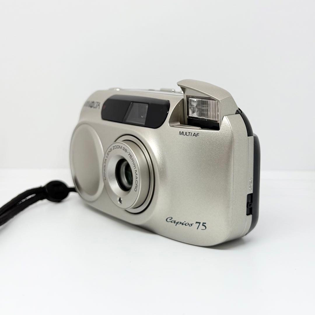【完動美品】MINOLTA Capios 75 フィルムカメラ 動作確認済み