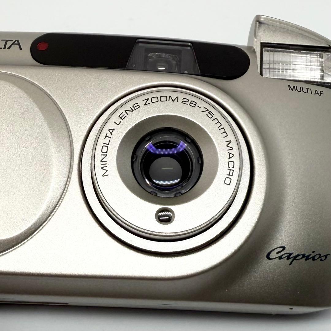 【完動美品】MINOLTA Capios 75 フィルムカメラ 動作確認済み