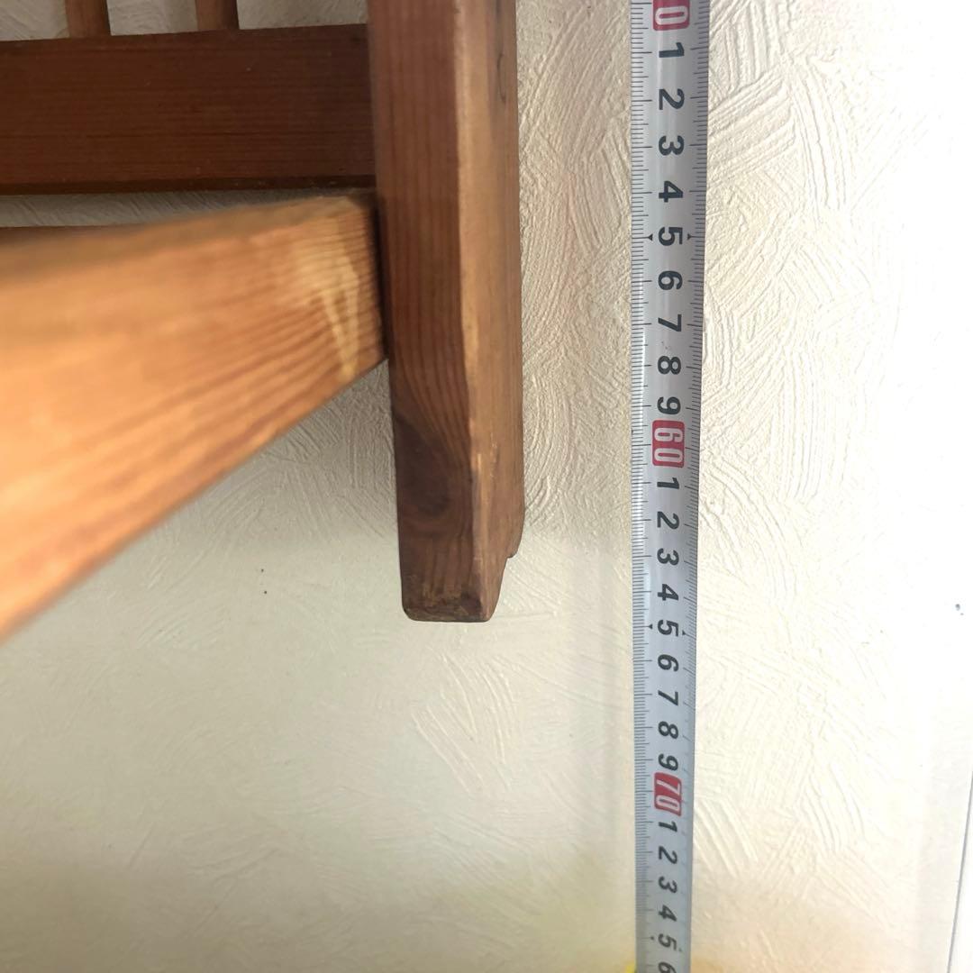 アンティーク　オールドパイン　ディッシュラック