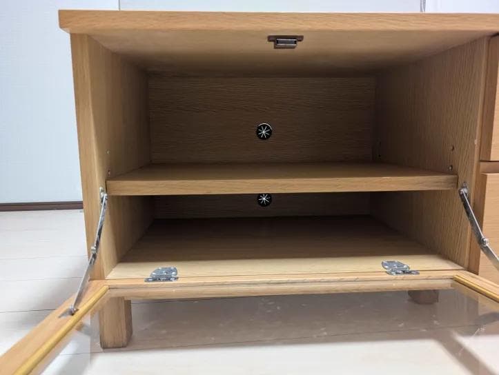 無印良品＊テレビ台・テレビボード＊脚付き廃盤品