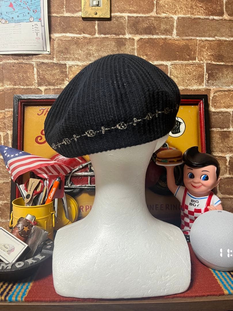 The H.W.DOG&Co. 2 tone berret ベレー帽 BTS
