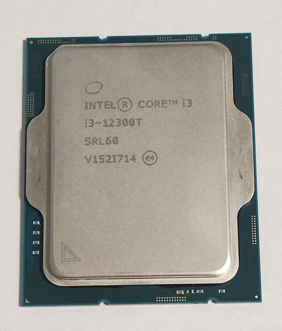 core i3 12300T 動作確認済