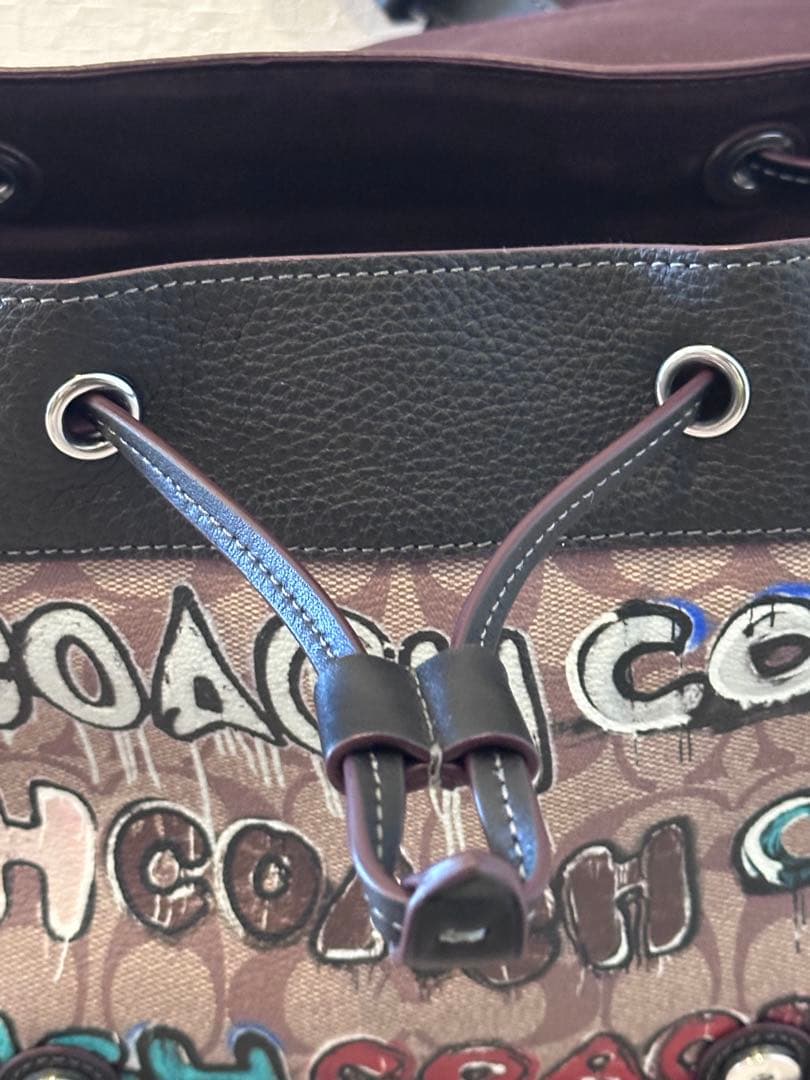 美品)COACH メンズ　バックパック