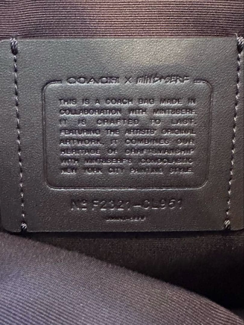 美品)COACH メンズ　バックパック