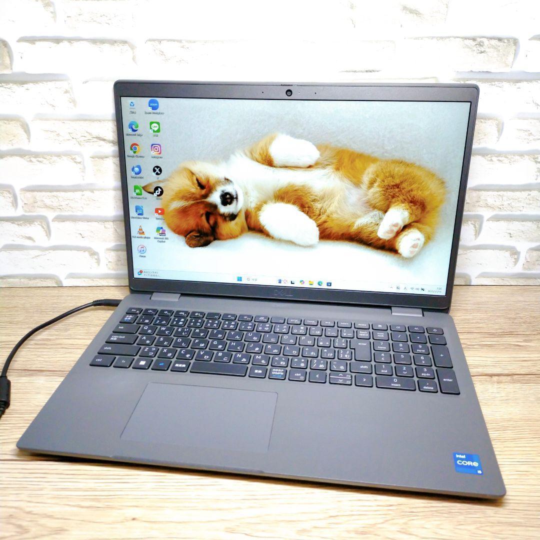 高性能ノートパソコン☆DELL/第13世代/メモリ16GB/SSD/カメラ付き