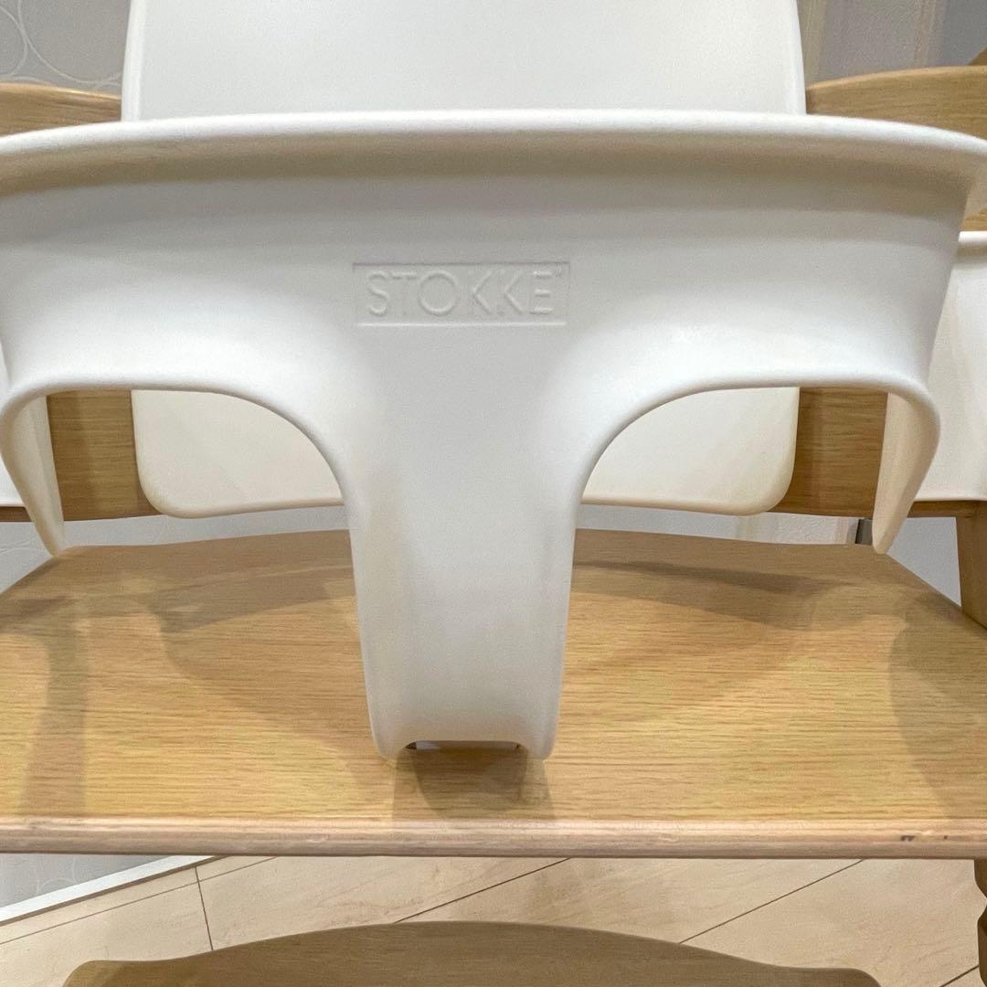 【美品】STOKKE ストッケ トリップトラップ ナチュラル ベビーセット付き