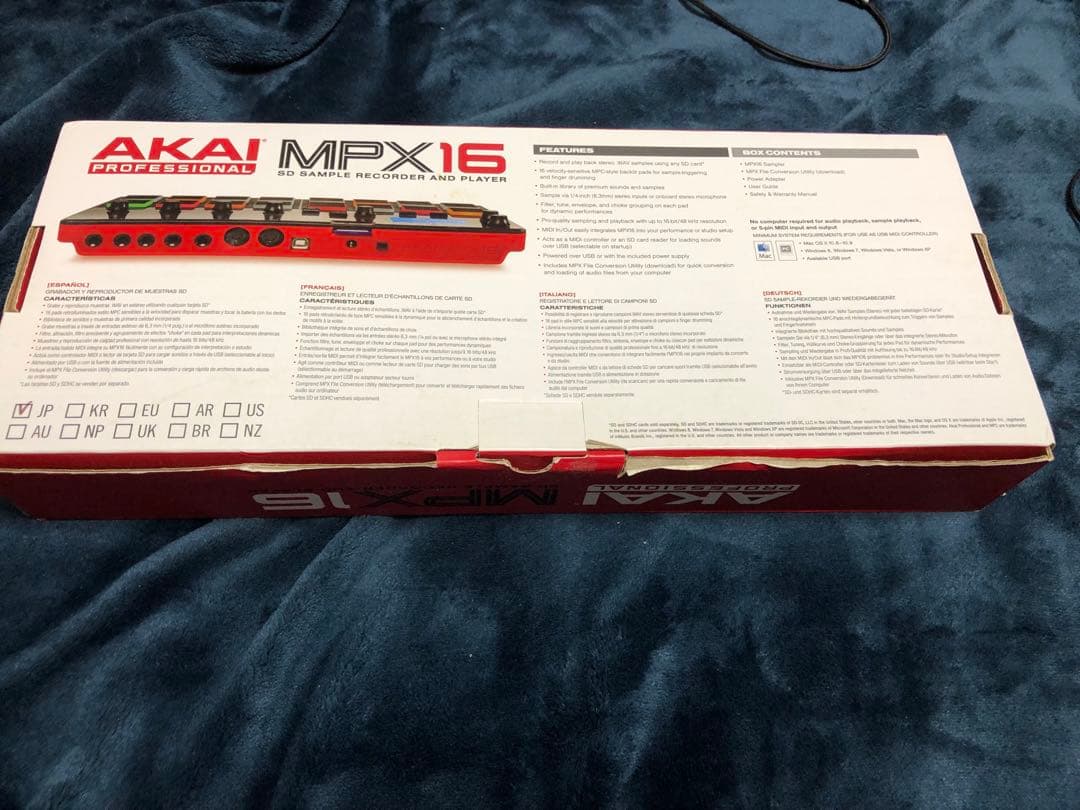 AKAI MPX16 サンプラー