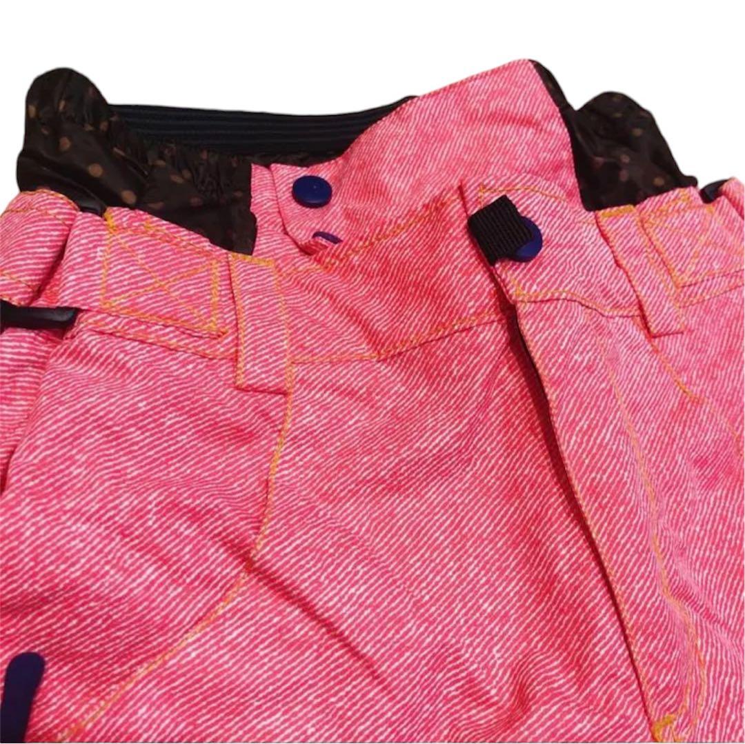 えみる様 ウエア レディース スノボ スノーボード スキー 9号 上下 ピンク