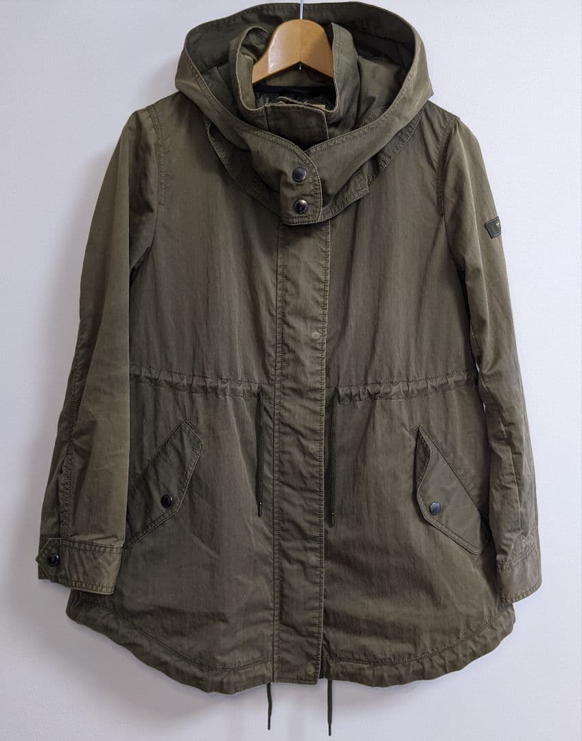 TATRAS モッズコート ミリタリー ダウンライナー 付き オリーブ