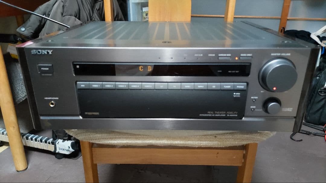 sony アンプ　ta-av670g　リモコン付属