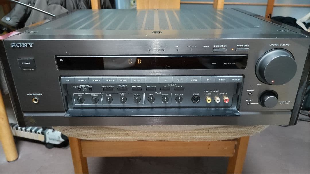 sony アンプ　ta-av670g　リモコン付属