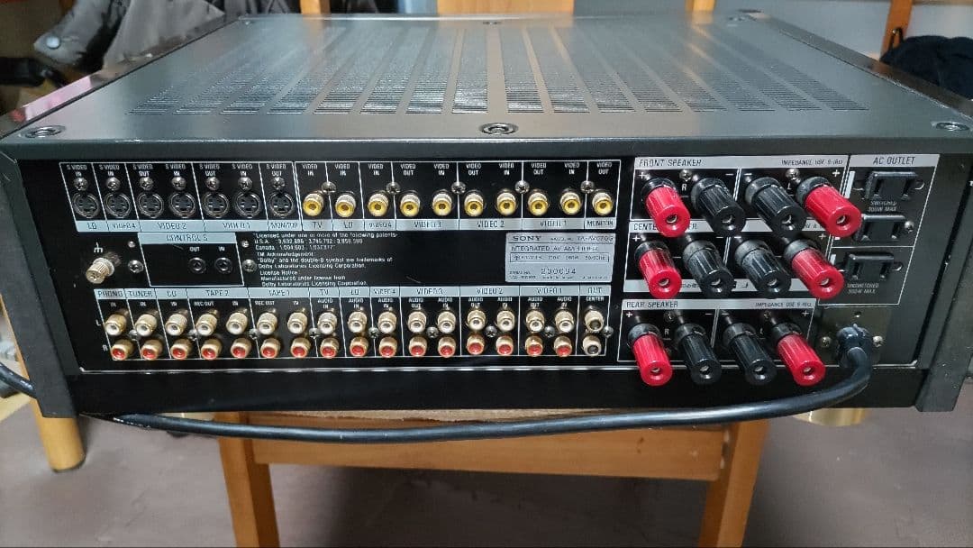 sony アンプ　ta-av670g　リモコン付属