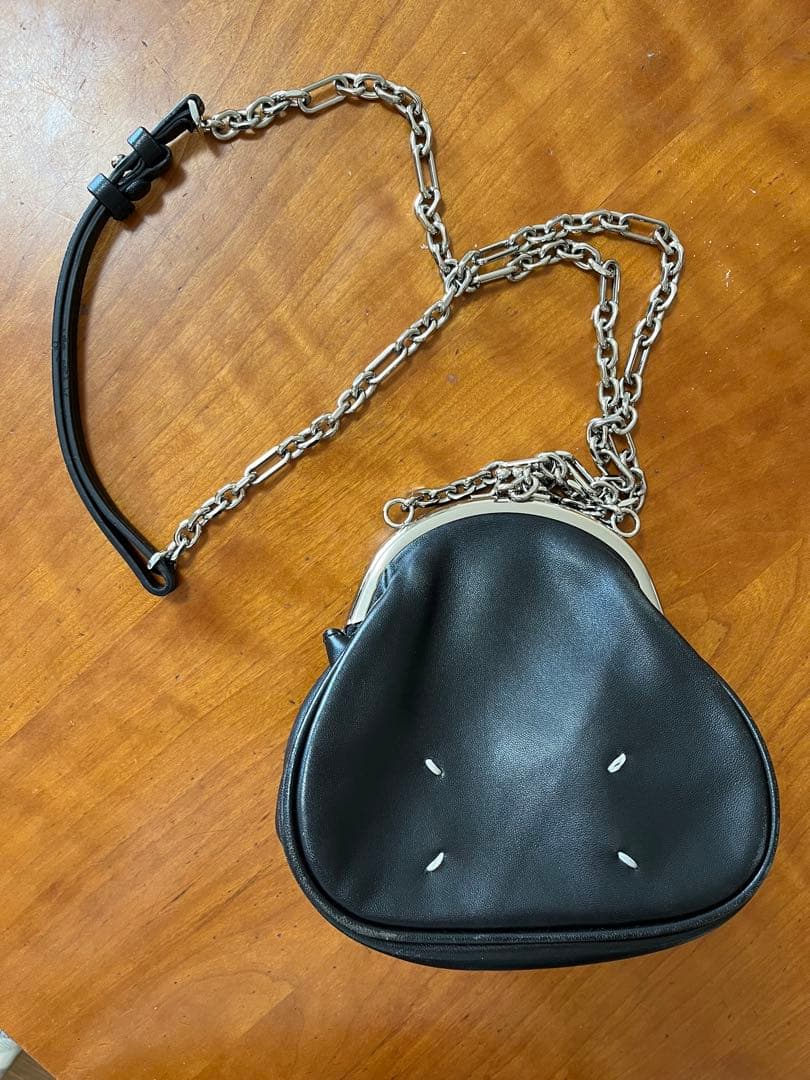 完売品　MAISON MARGIELA マルジェラ　レザー チェーンウォレット