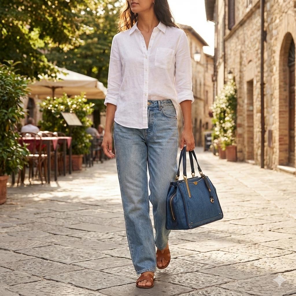 希少　コーチ　ドリーマー　ハンドバッグ　2way デニム×レザー　青