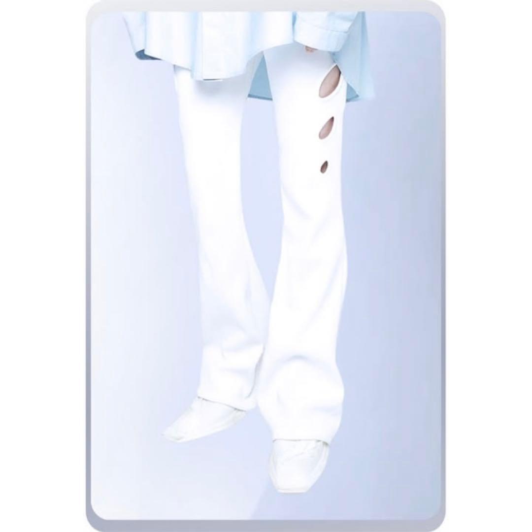 chloma フレアパンツ