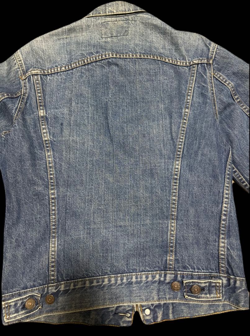 縦落ち!!70s Levi's70505 4th 525刻印 smalle