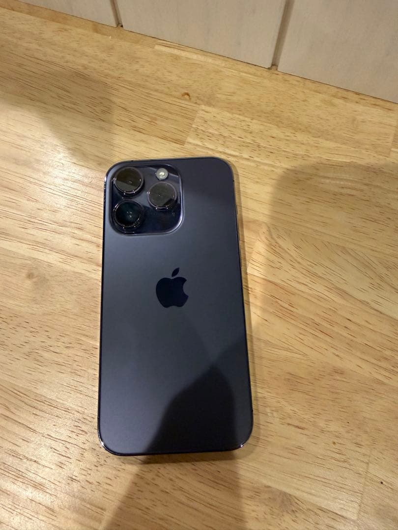 【美品】 iPhone 14 Pro ディープパープル256GB（修理歴なし）