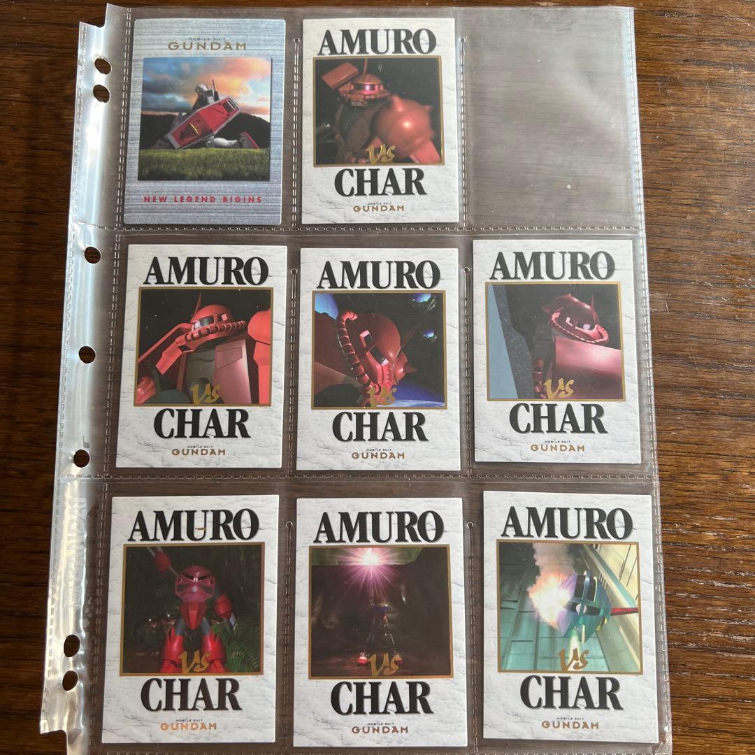 カードダスマスターズ　カード　モビルスーツガンダム　セミコンプセット　125種