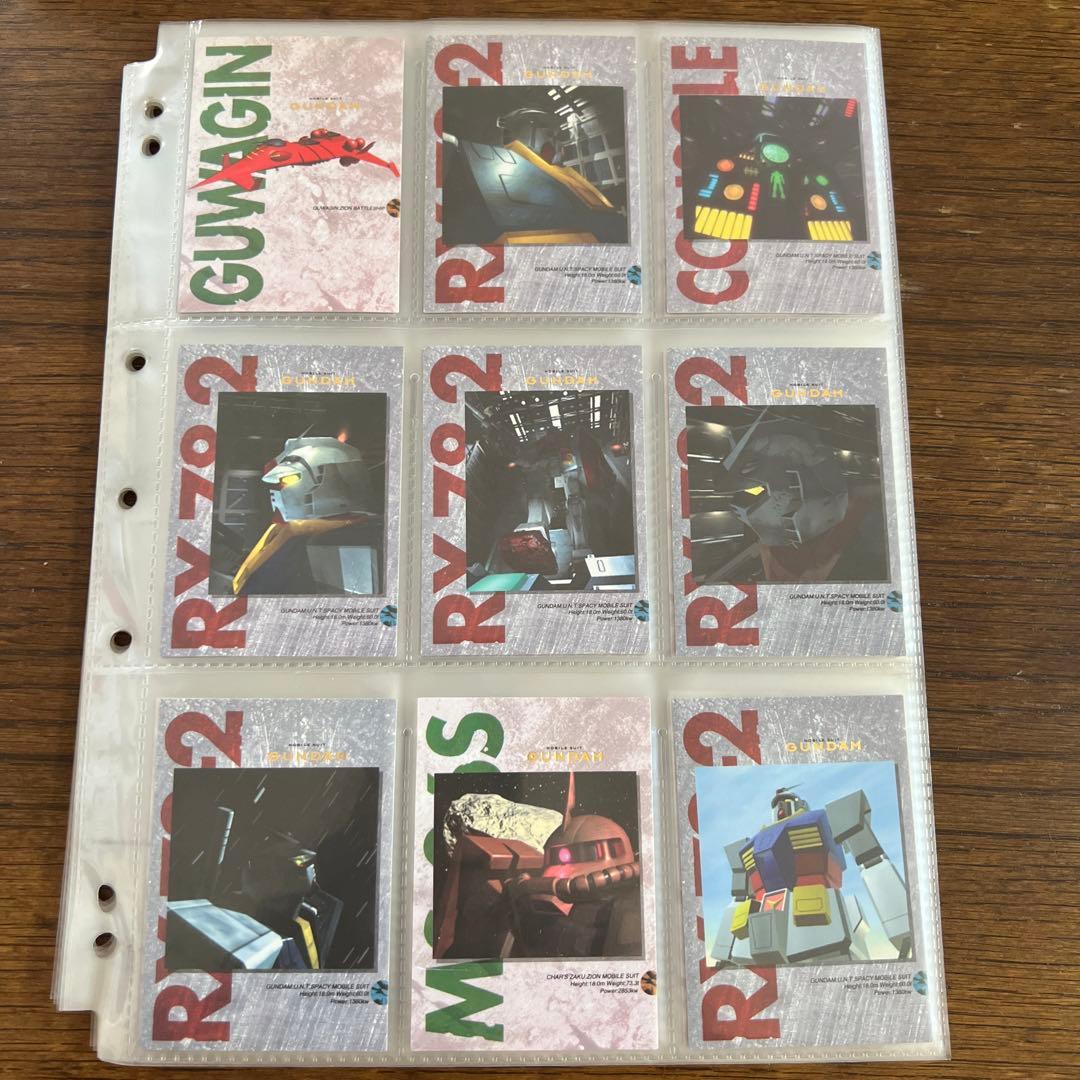カードダスマスターズ　カード　モビルスーツガンダム　セミコンプセット　125種