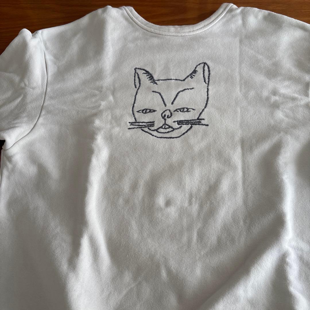 マシューミナペルホネン 猫刺繍 スウェット