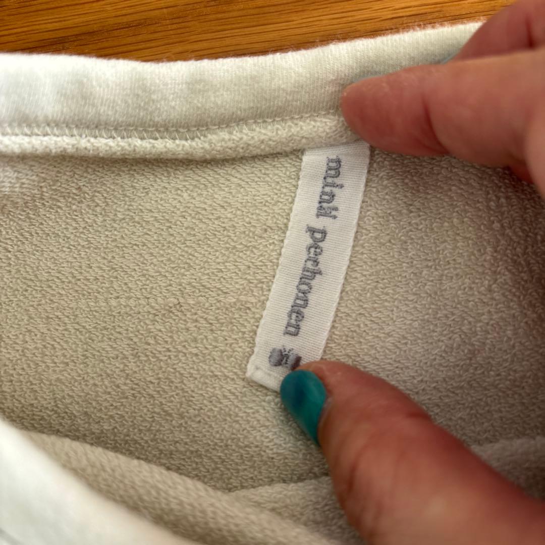 マシューミナペルホネン 猫刺繍 スウェット