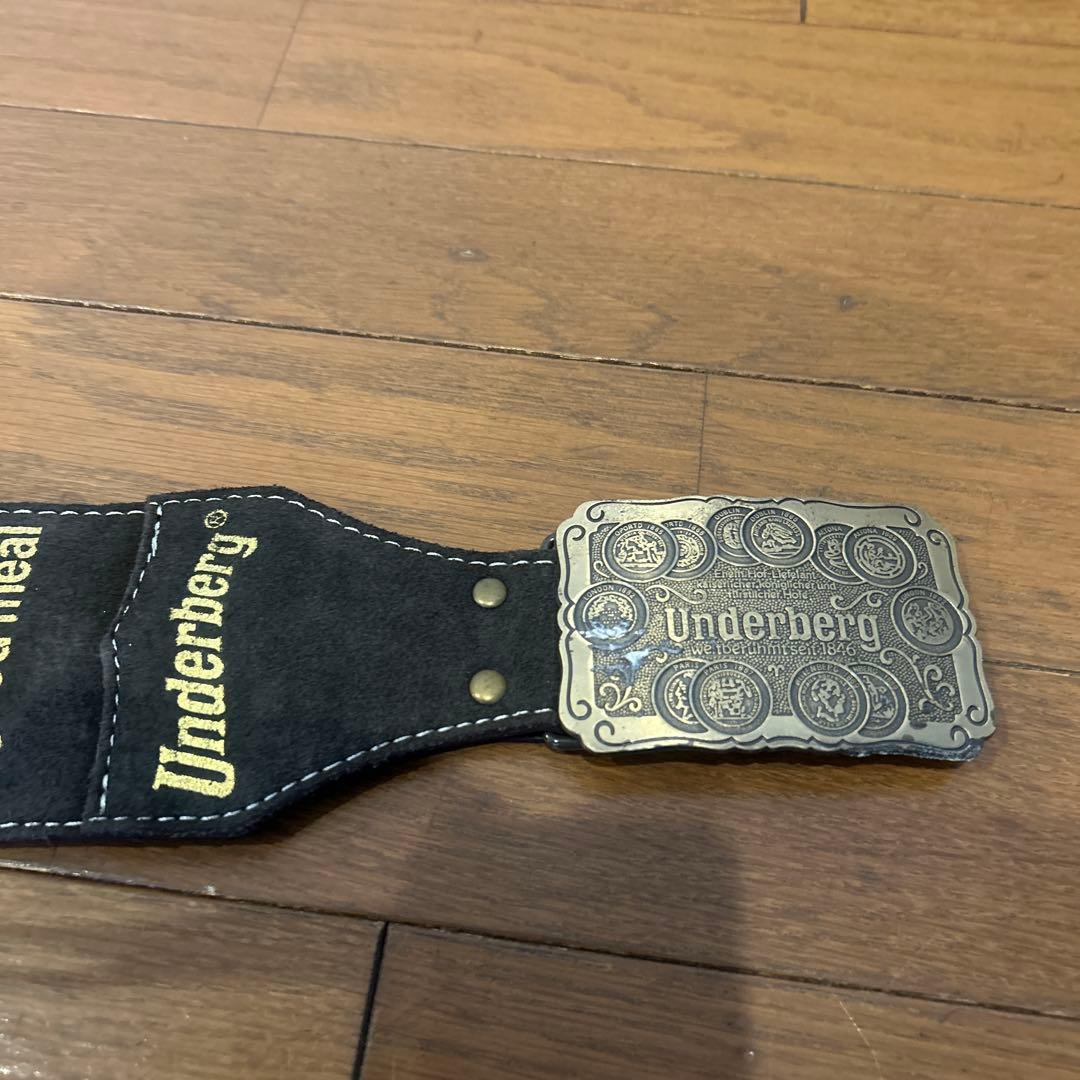 Underberg レザー ボトルホルダー