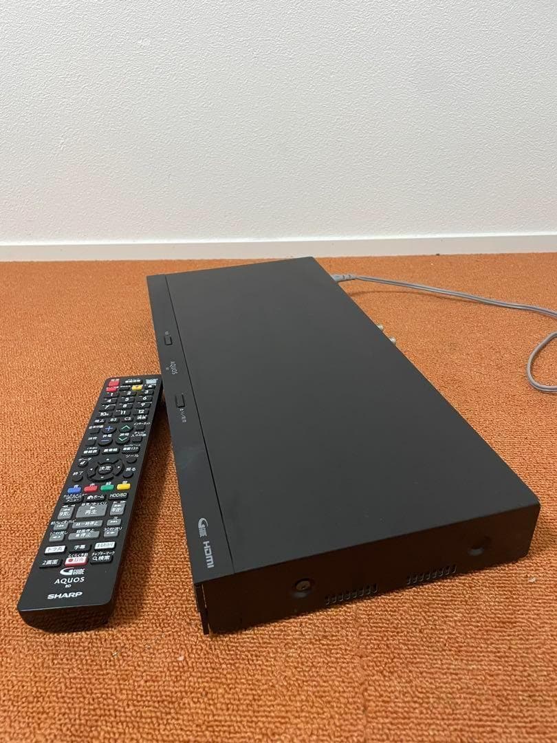 SHARP Blu-rayレコーダー ブレーレイレコーダー DVDレコーダー