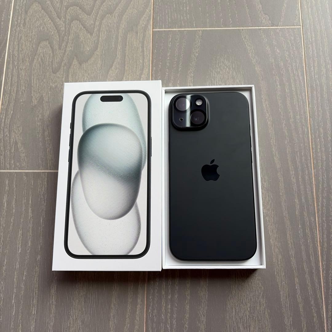 【美品】iPhone15 128GB SIMフリー【交渉可】