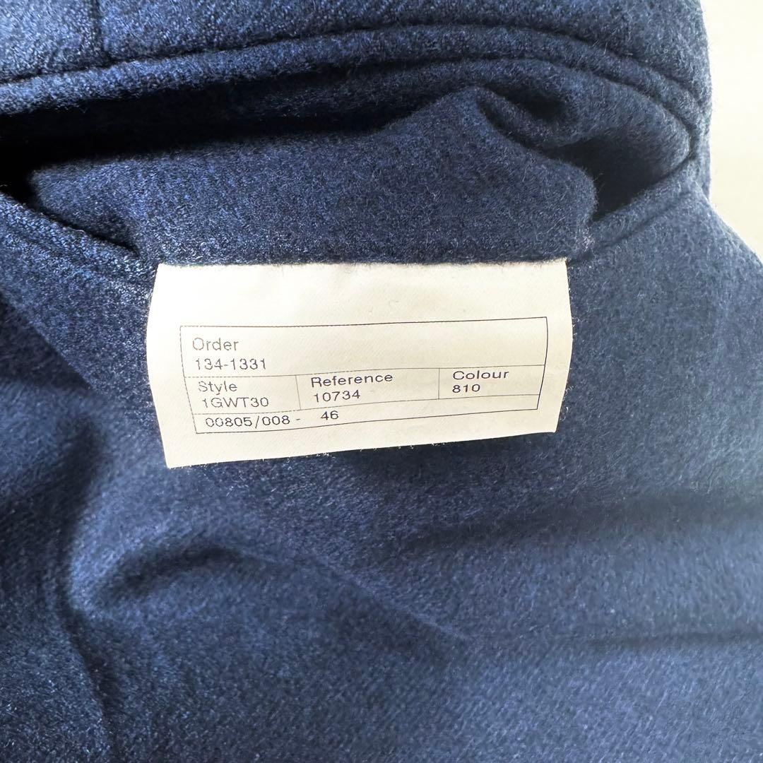 美品 INCOTEX ウール100% スラックス slowear ネイビー 44