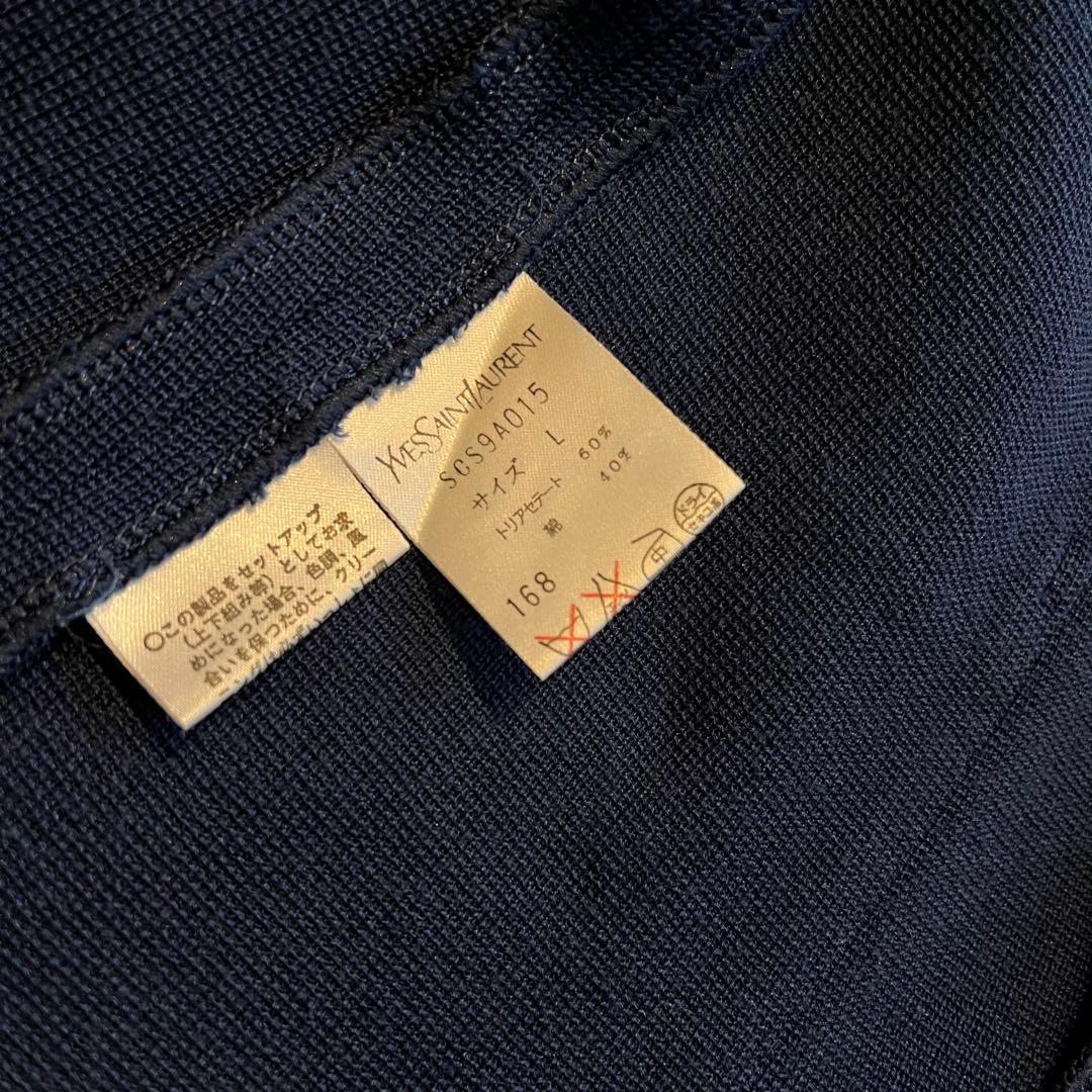 ジャケット・アウター Yves Saint Laurent knit tailored jacket