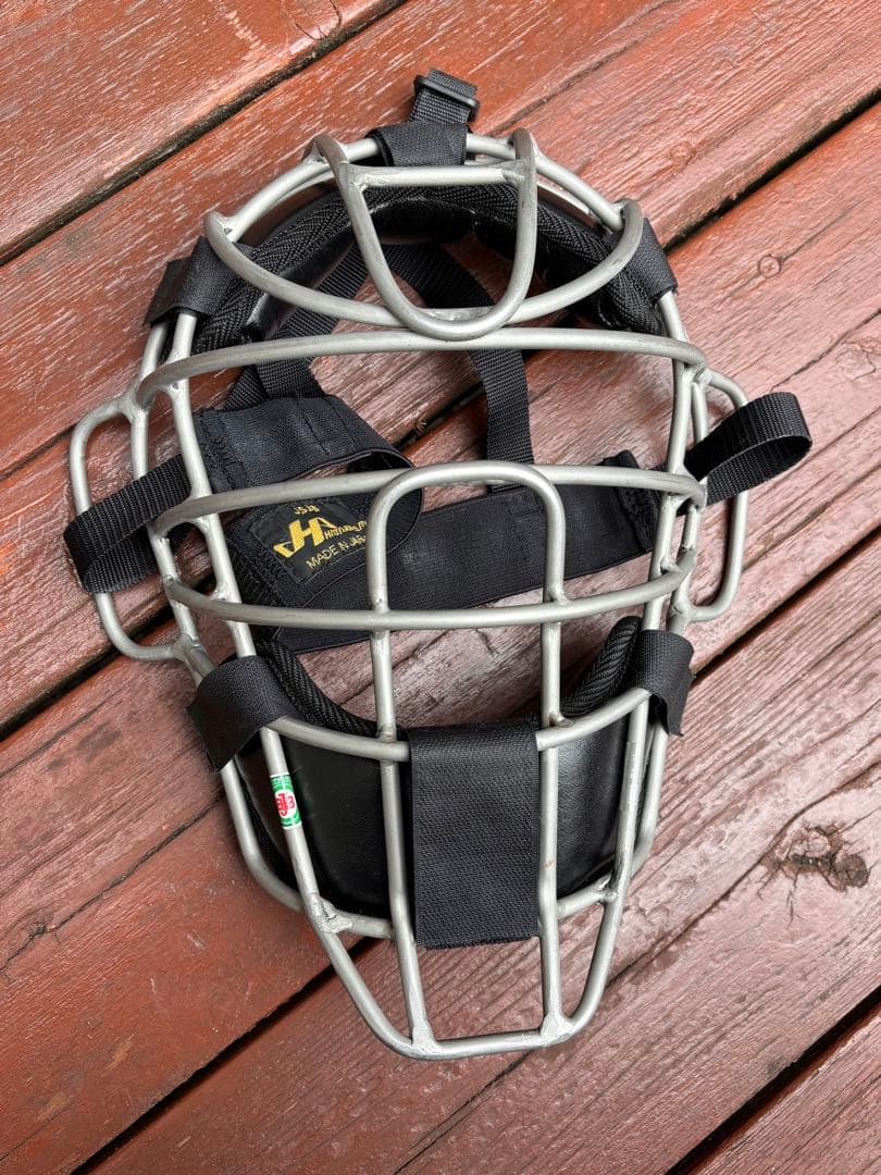 ハタケヤマ　軟式ハイクラスキャッチャーマスク　中古　hatakeyama 防具