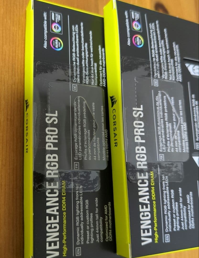 メモリー Corsair Vengeance RGB Pro SL 32GB