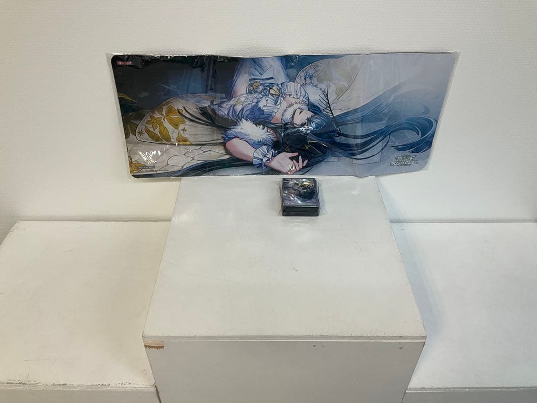 遊戯王ラッシュデュエルプレイマット　スリーブ　遊戯王の日　夢中