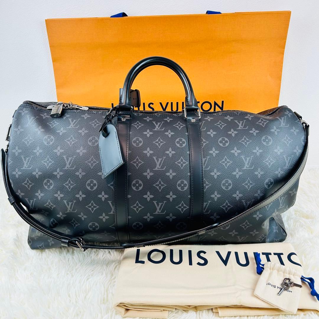 上勝男 LOUIS VUITTON ルイヴィトン キーポル・バンドリエール