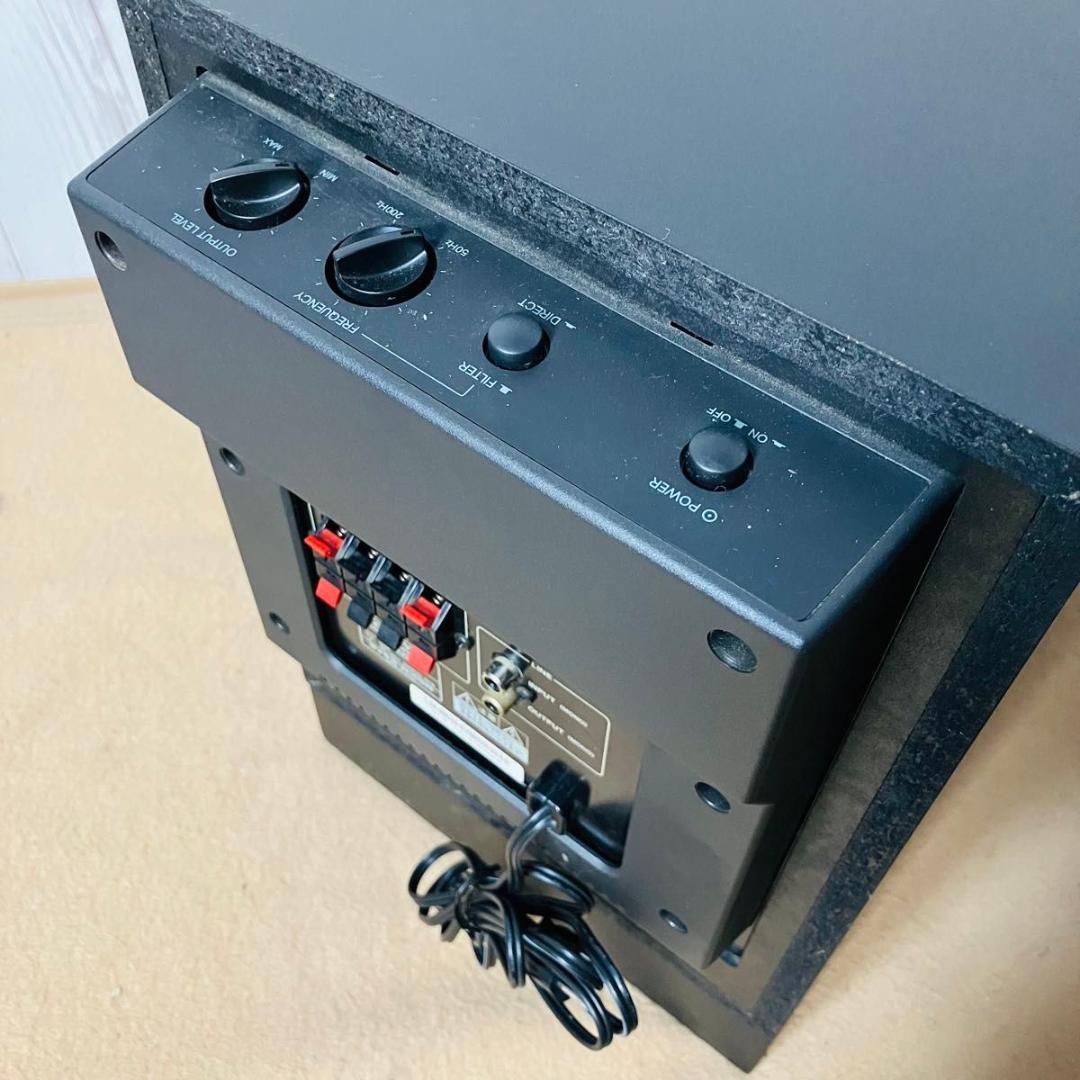 【美品】ONKYO SL-A250 サブウーファー ブラック オンキョー