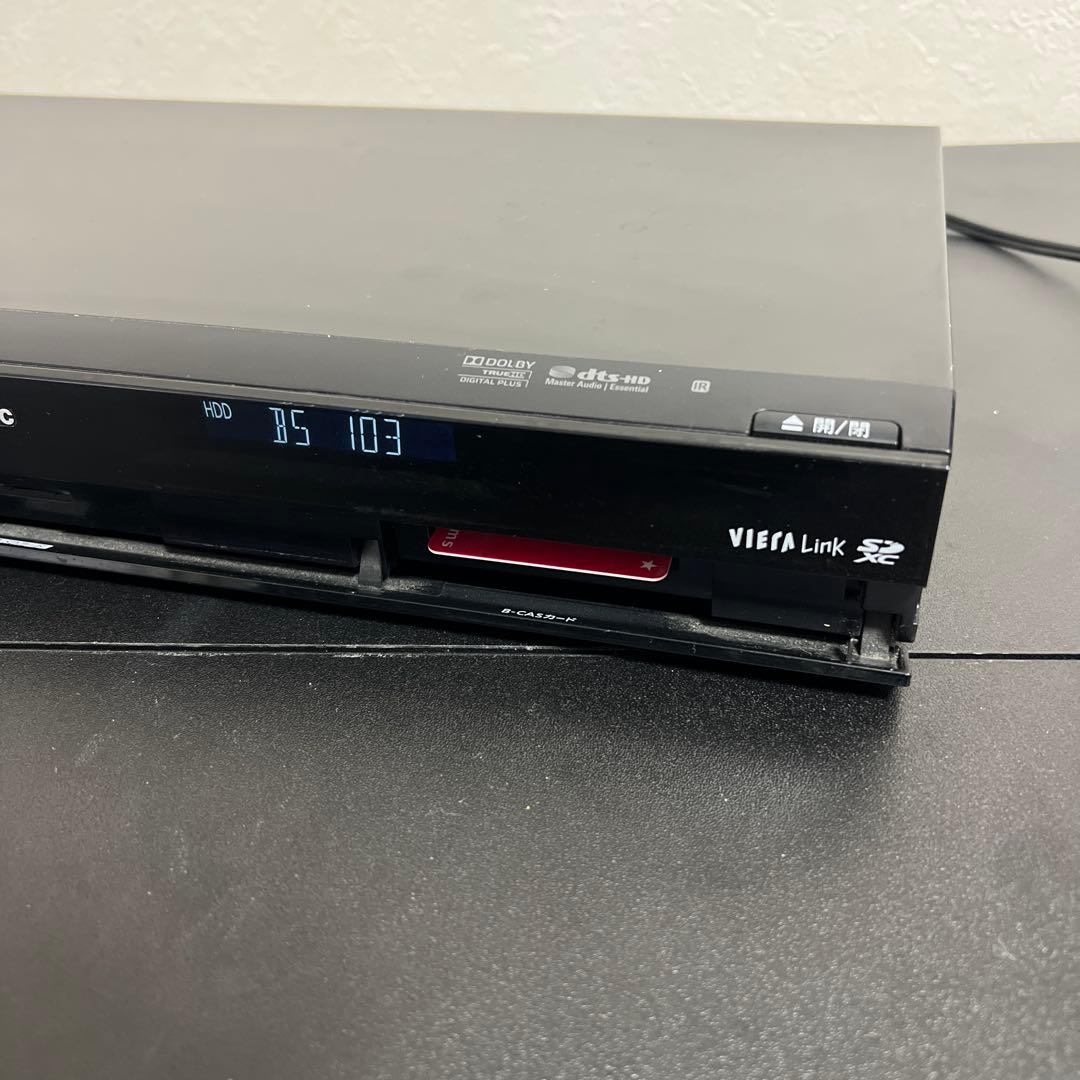 パナソニック DMR-BR580 BDレコーダー 500GB HDD リモコン付