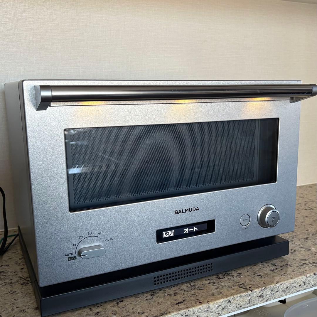 BALMUDA the range オーブンレンジ K04A-SU 美品