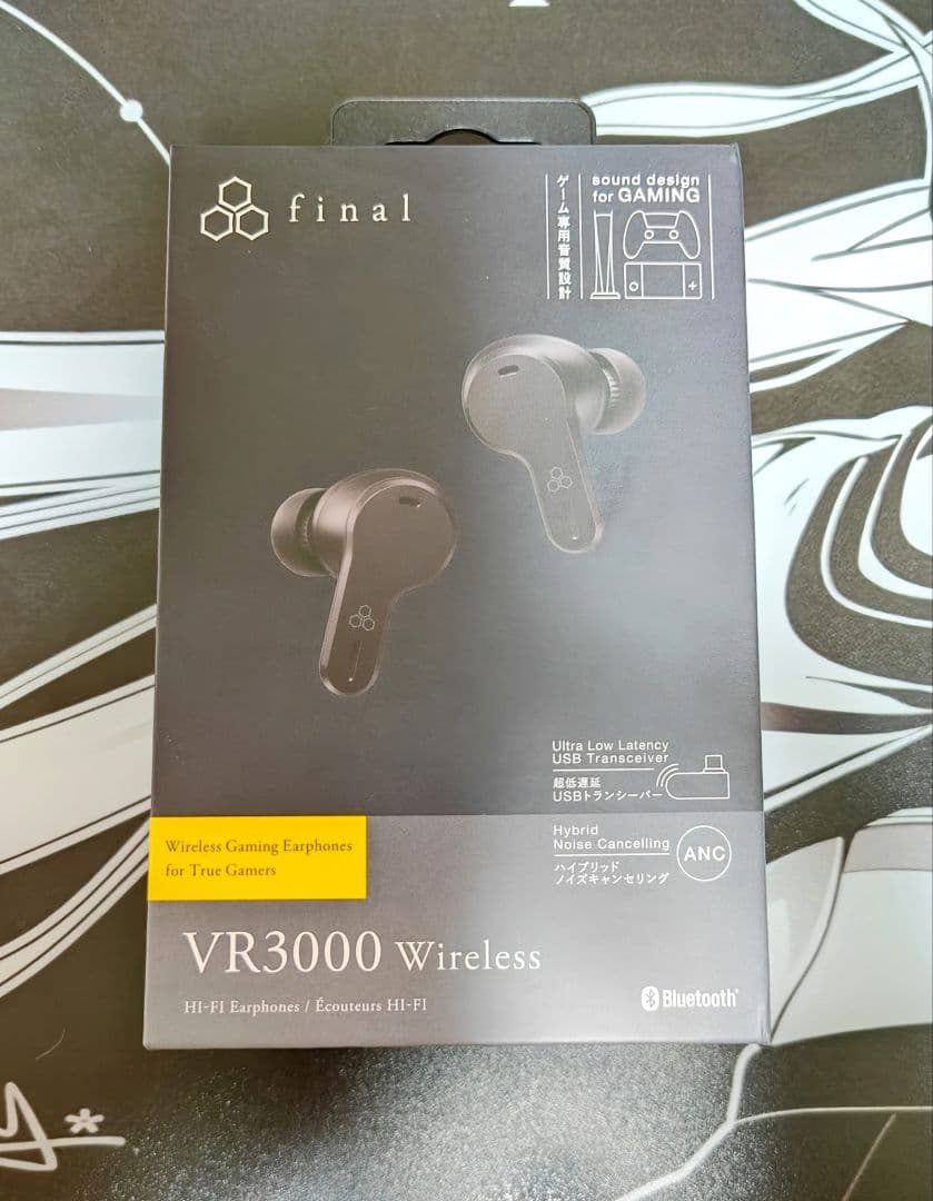final VR3000 Wireless ワイヤレスイヤフォン