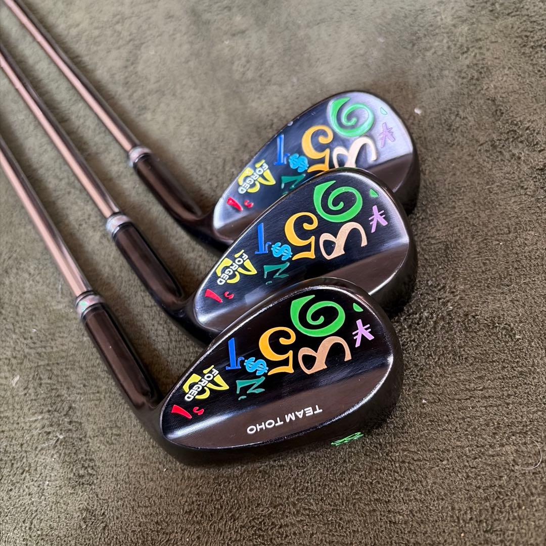 軟鉄鍛造 ウェッジ セットフランク三浦コラボ 匠 F.miura & TOHO