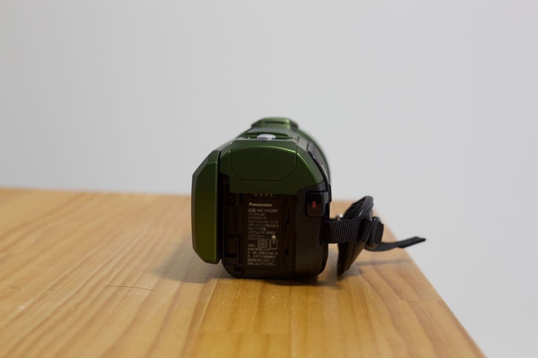 パナソニック 4K ビデオカメラ VX2M フォレストカーキ