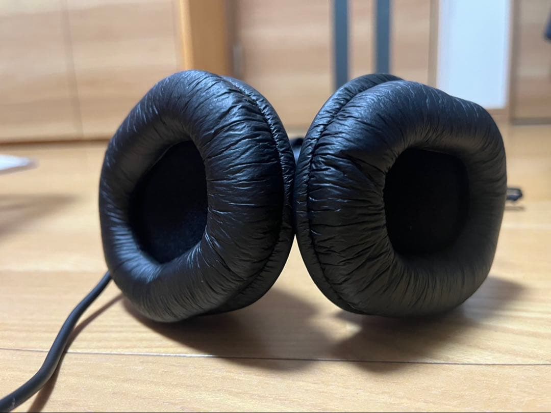 SONY ヘッドフォン コイルケーブル 収納袋付き